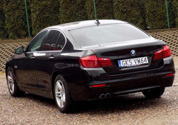 BMW Seria 5 cena 62999 przebieg: 195000, rok produkcji 2014 z Zakliczyn małe 379